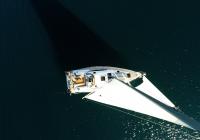 bateau à voile du mât voilier mer